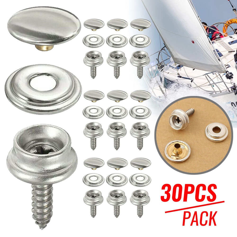 Snap Fastener Set - Snap Fastener Kit para Canvas Tent,