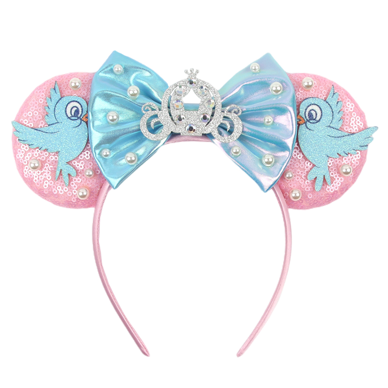Cosplay Prop Bow - Disney cinderela mickey mouse orelha bandana
