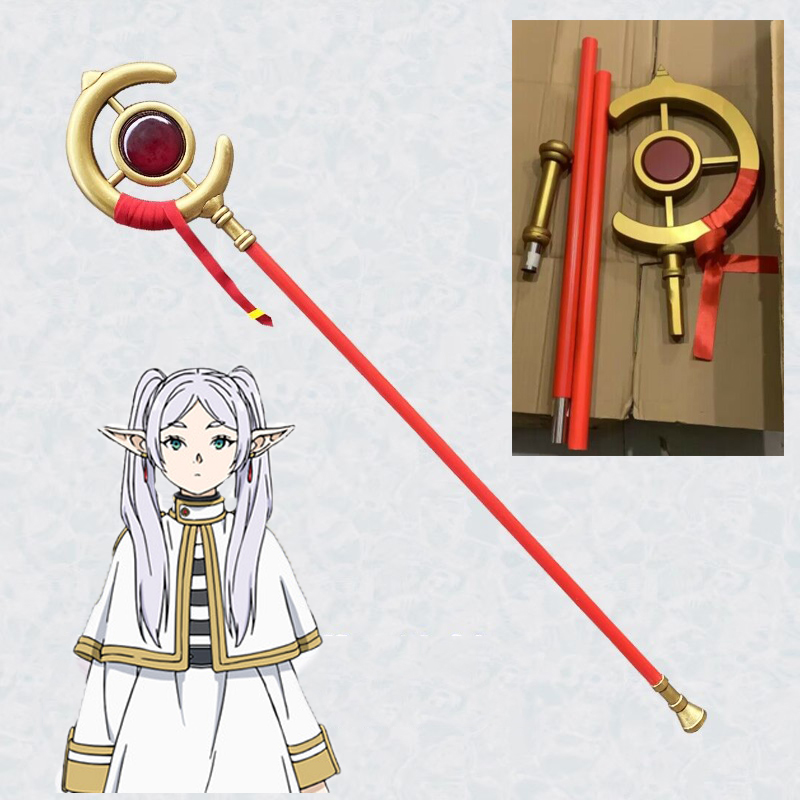 Bastão de Caminhada Cosplay Fr - Frieren Cosplay Prop avaliação e preço