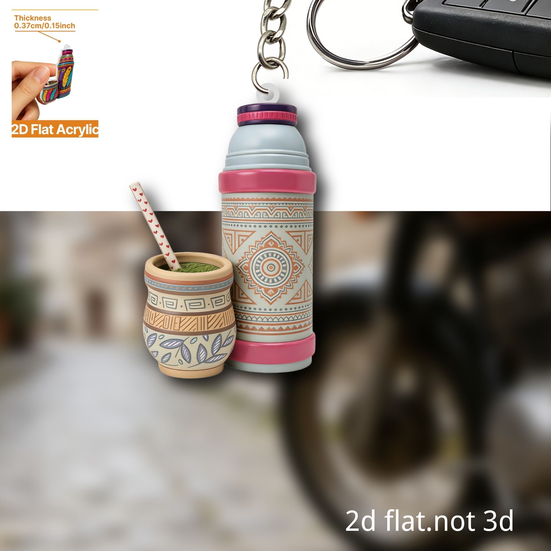 Chaveiro de Copo Térmico, Ping - Worbla Thermoplastic avaliação e preço