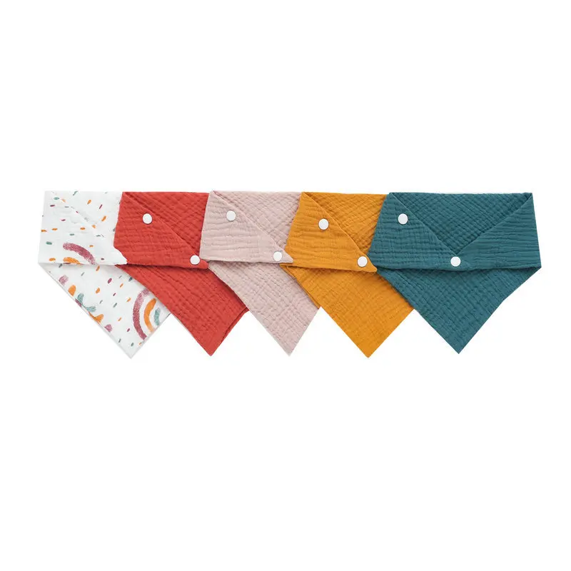 5 pçs/set babadores do bebê re - Snap Fastener Set avaliação e preço