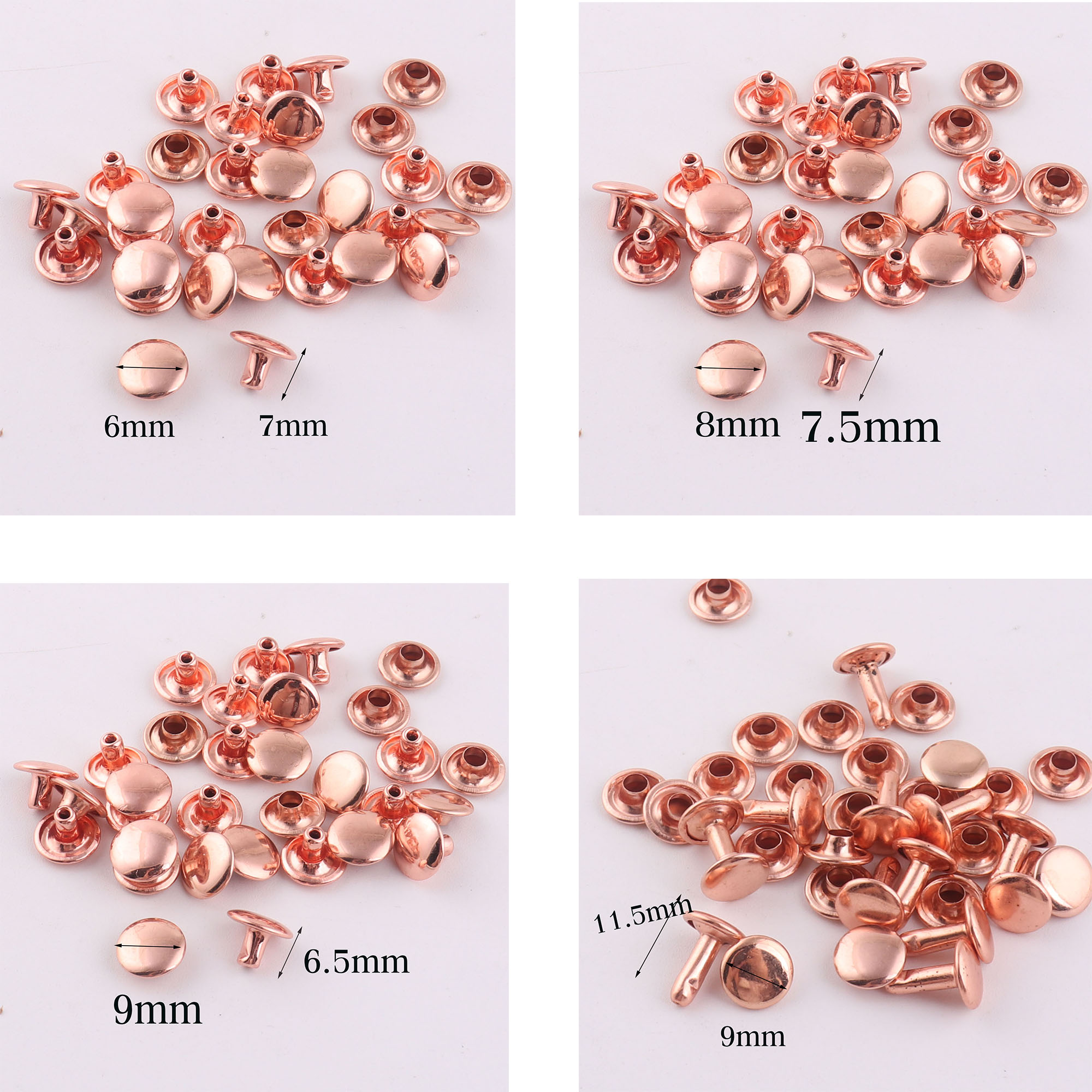 Rebites com tampa dupla em cou - Snap Fastener Set avaliação e preço