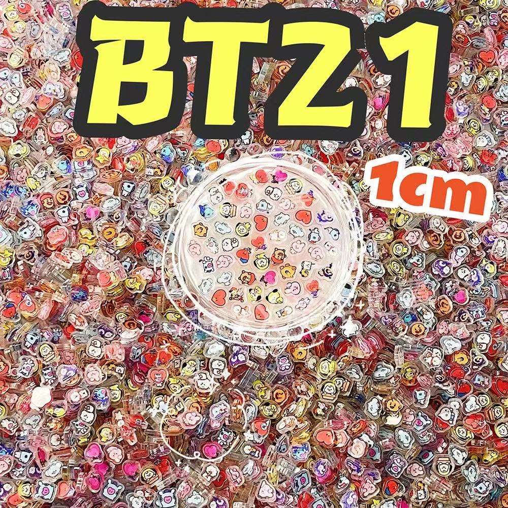 100 peças BT21 BTS de acrílico - Cosplay Material For Prop avaliação e preço
